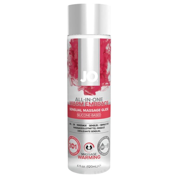 System JO All-in-One - Lubricante Calentador y Gel de Masaje (120 ml)