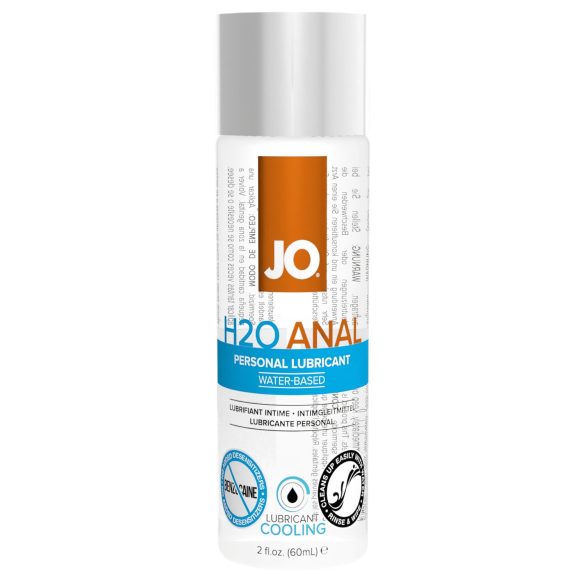 JO H2O Anal Cool - lubricante anal refrescante à base de agua (60ml)