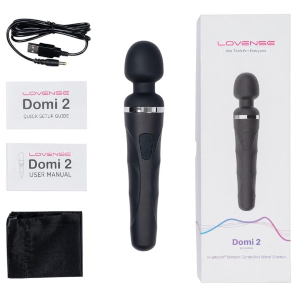 Vibrador inteligente LOVENSE Domi 2 - negro