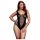 BACI Plus Size - Body atrevido de red - negro (XL-XXL)