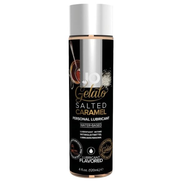 JO Gelato Caramelo Salado - Lubricante a base de agua (120 ml)