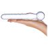GLAS - Doble Dildo de Vidrio Transparente