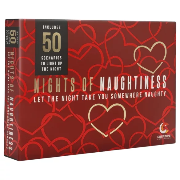 FIFTY NIGHTS OF NAUGHTINESS - juego erótico para parejas - inglés