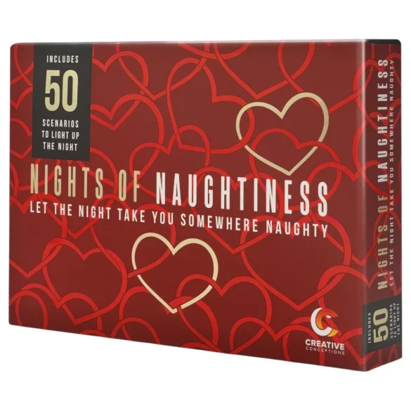 FIFTY NIGHTS OF NAUGHTINESS - juego erótico para parejas - inglés