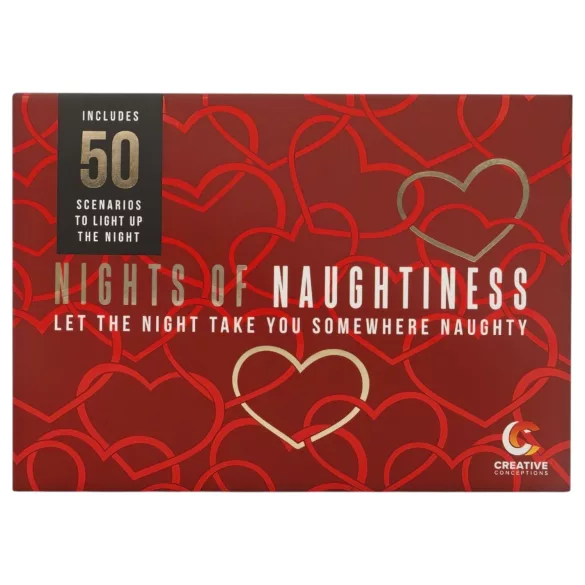 FIFTY NIGHTS OF NAUGHTINESS - juego erótico para parejas - inglés
