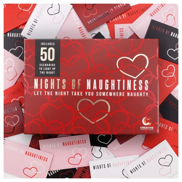 FIFTY NIGHTS OF NAUGHTINESS - juego erótico para parejas - inglés