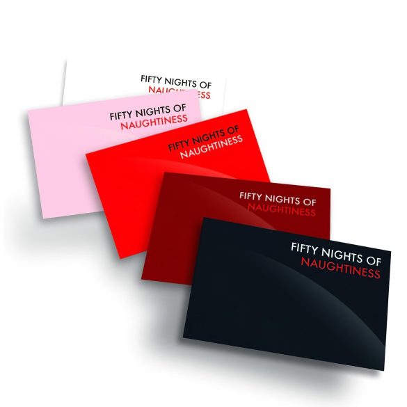 FIFTY NIGHTS OF NAUGHTINESS - juego erótico para parejas - inglés