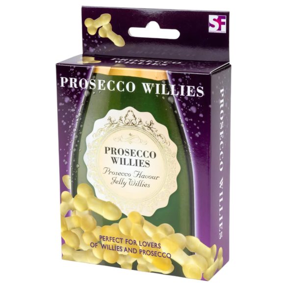 Prosecco Willies - Gominolas de pene con sabor a espumoso (120g)
