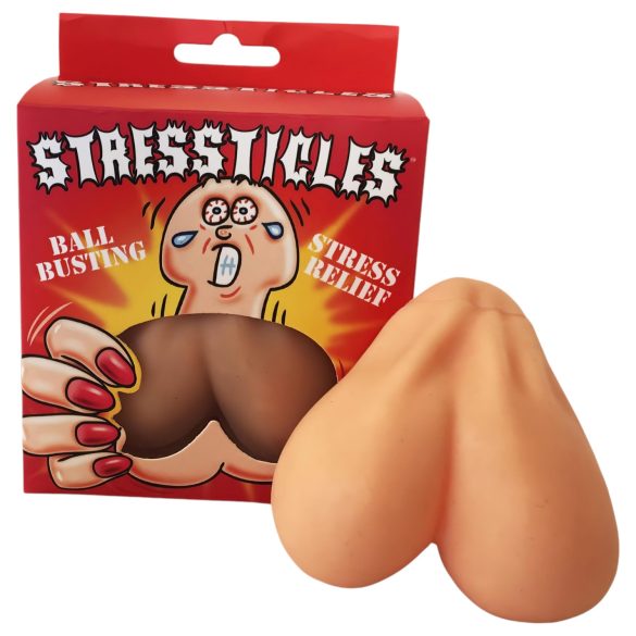 Stressticles - bola antiestrés para testículos (natural)