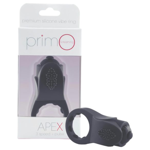 Screaming Primo - Anillo vibrador para el pene (negro)