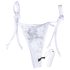 Culotte vibrador MySecret - control remoto - blanco (S-L)