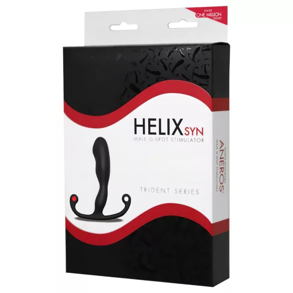 Aneros Trident Helix - consolador prostático - silicona negra