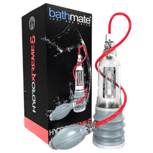Kit de hidrobomba transparente BathMate Xtreme Hydromax 5