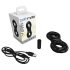 Bathmate Anillo Vibrador Eight - negro, potente y estimulante.