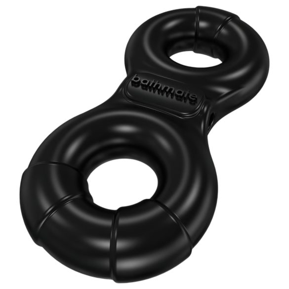 Bathmate - anillo vibrador para pene recargable - silicona negra