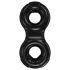 Bathmate Anillo Vibrador Eight - negro, potente y estimulante.