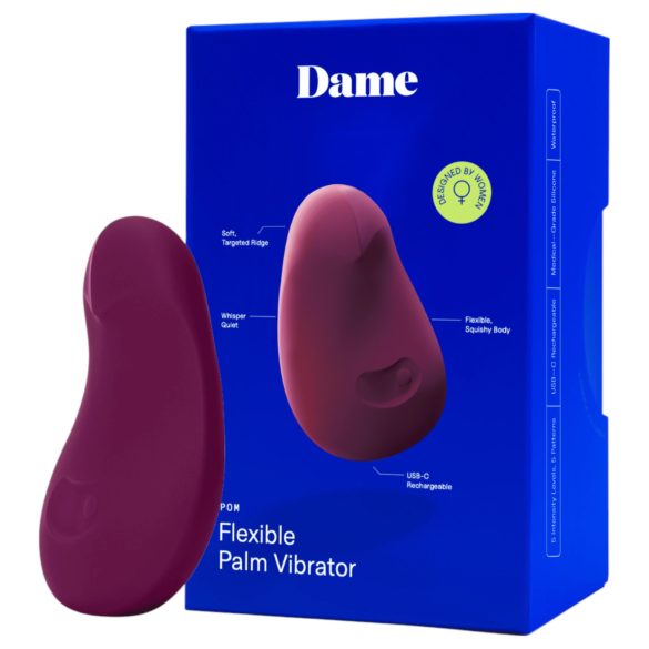Dame Pom - vibrador recargable para clítoris (lila)