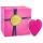 / RS Icons Heart - Rechargeable Clitoral Vibrator (Pink)