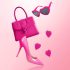 / RS Icons Heart - Rechargeable Clitoral Vibrator (Pink)