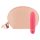 Rianne Essentials Classique - vibrador de silicona en forma de lápiz labial (coral)