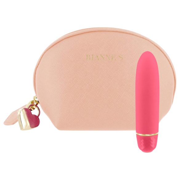 Rianne Essentials Classique - vibrador de silicona en forma de lápiz labial (coral)