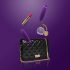 Rianne Essentials Classique Profundo - vibrador labial de silicona (púrpura)