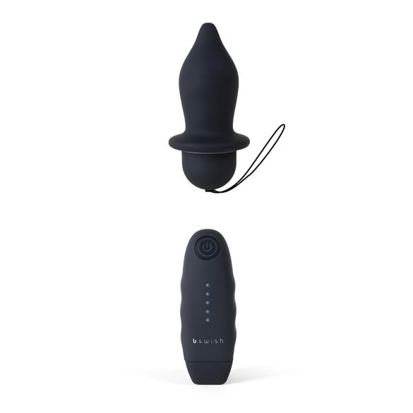 B SWISH Bfilled Classic - vibrador anal inalámbrico (negro)