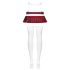 Obsessive Schooly - conjunto disfraz colegiala (6 piezas) - L/XL