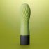 Vibrador supe suave TENGA Iroha Zen en color verde matcha.