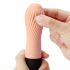 TENGA Iroha Zen - Hanacha vibrador de silicona ultra suave (melocotón)