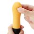 TENGA Iroha Zen - Yuzucha vibrador de silicona ultra suave (amarillo)