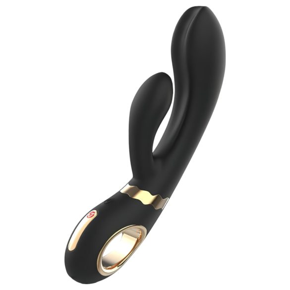 Nomi Tang - Vibrador recargable con brazo para punto G y clítoris (negro)