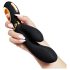 Nomi Tang - Vibrador recargable con brazo para punto G y clítoris (negro)