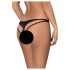 Picantina by Obsessive - Braguitas negras con doble tirante para mujer