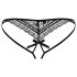 Picantina by Obsessive - Braguitas negras con doble tirante para mujer