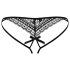 Picantina by Obsessive - Braguitas negras con doble tirante para mujer