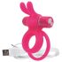Anillo Vibrador Recargable Ohare Conejito (Rosa)