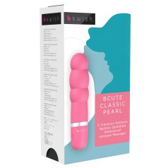 B SWISH Bcute Pearl - vibrador rosa de perlas, impermeable
