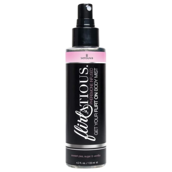 Sensuva Flirtatious - spray corporal feromónico - vainilla (125ml)