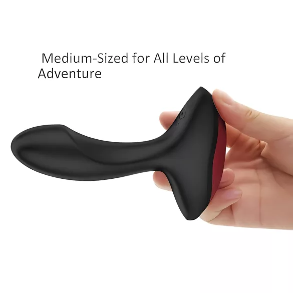 Magic Motion Solstice - Vibrador de próstata con control por app, para hombres (negro)