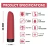 Magic Motion Awaken - mini vibrador inteligente recargable - silicona roja