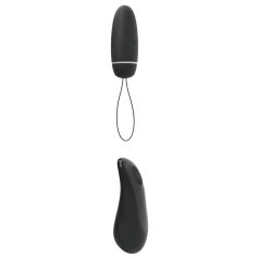 B SWISH Deluxe - Huevo vibrador con mando (negro)