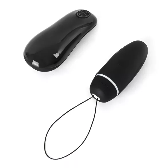 B SWISH Deluxe - Huevo vibrador con mando (negro)