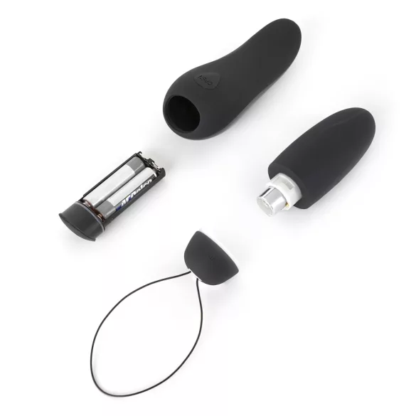 B SWISH Deluxe - Huevo vibrador con mando (negro)