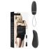 B SWISH Deluxe - Huevo vibrador con mando (negro)