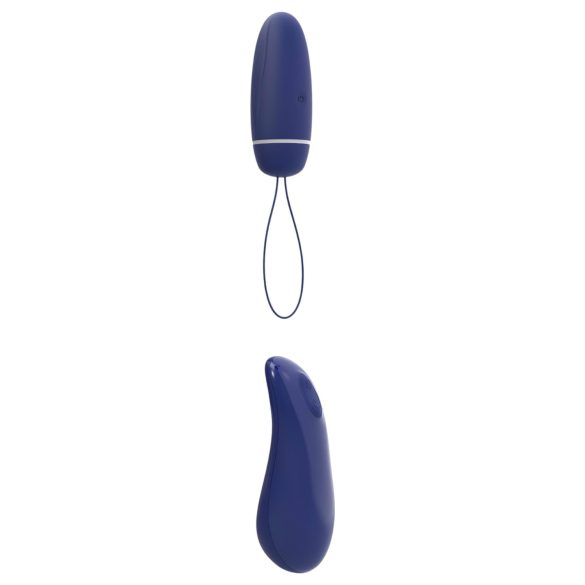 Huevo vibrador Deluxe B SWISH azul con mando