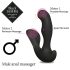 FEELZTOYS Black Jamba - Vibrador anal calentador con control remoto (negro)