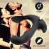 FEELZTOYS Black Jamba - Vibrador anal calentador con control remoto (negro)