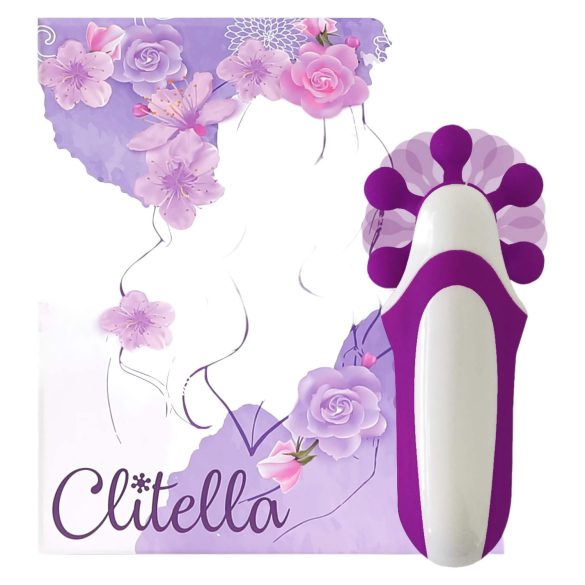 Vibrador Oral Rotativo Recargable FEELZTOYS Clitella (Lila)