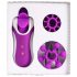 Vibrador Oral Rotativo Recargable FEELZTOYS Clitella (Lila)